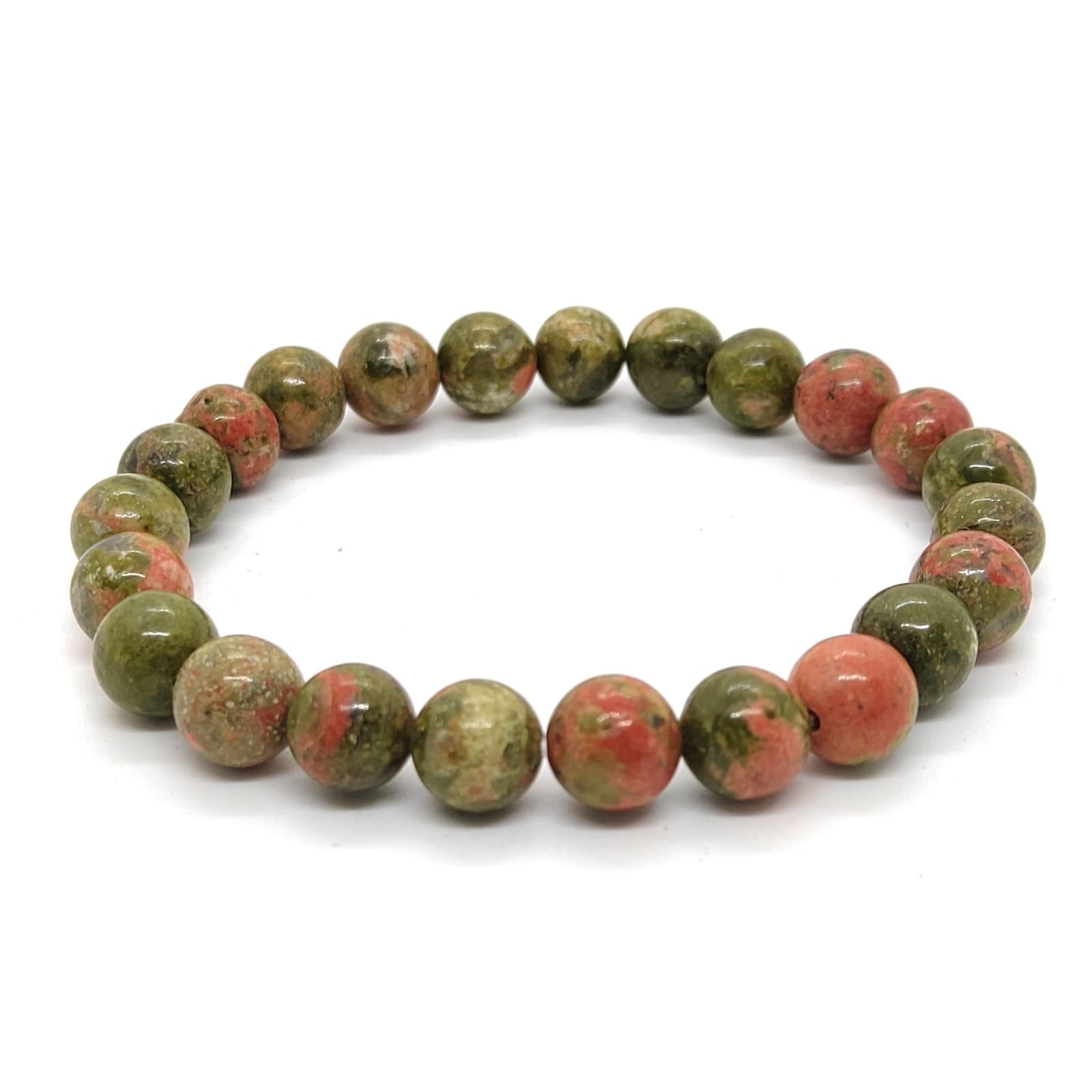 Unakite Natural With Certified Bracelet
